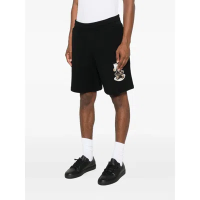 Moschino Cotton Pants In Black