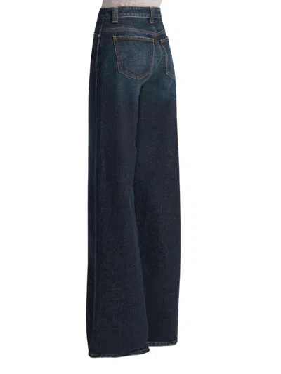 Khaite Kerrie Mid Rise Straight Jeans