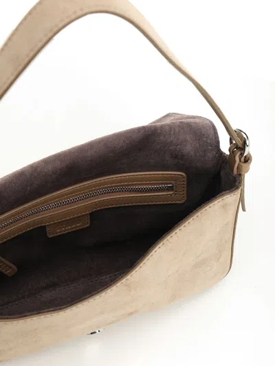 Staud Gray Tote Bags In Neutral