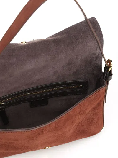 Staud Brown Tote Bags In Brown