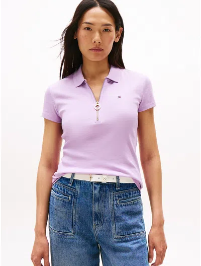 Tommy Hilfiger Slim Fit Zip Polo