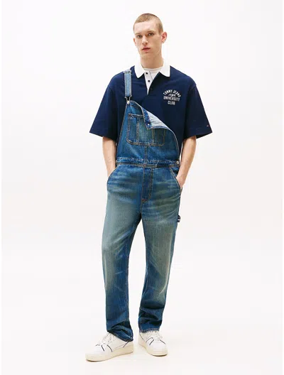Tommy Hilfiger Tommy Jeans Classic Overall In Blue