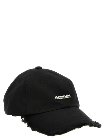 Jacquemus La Casquette Artichaut Hats In Black