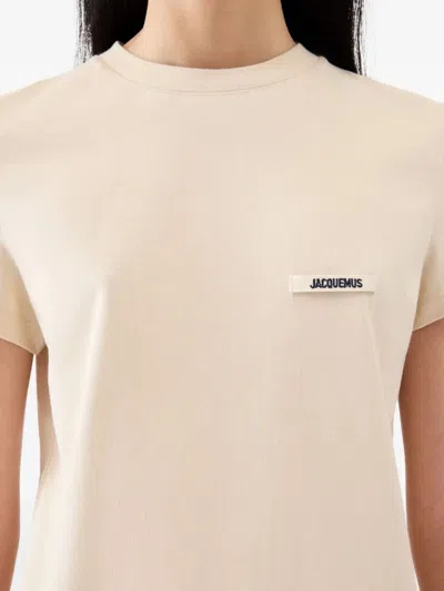 Jacquemus Le Tshirt Gros Grain Short Sleeve