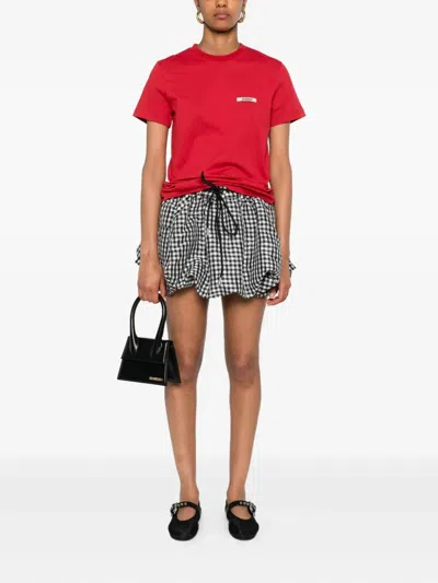 Jacquemus Round Neck Short Sleeve T-shirt
