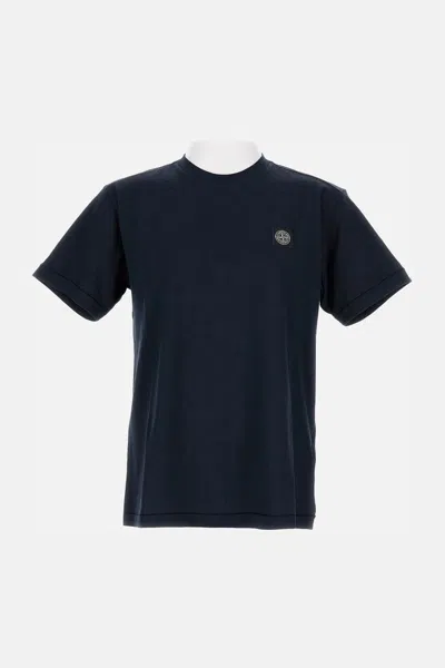 Stone Island Ss T-shirt 210002713 V0020 In Blue