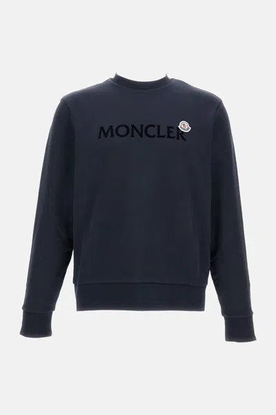 Moncler Crew Neck Cotton Sweatshirt