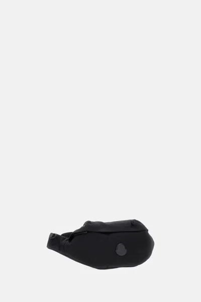 Moncler Black Durance Small Crossbody Bag In Black