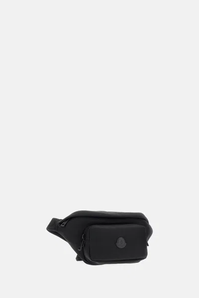 Moncler Small Durance Water Repellent Belt Bag In Black