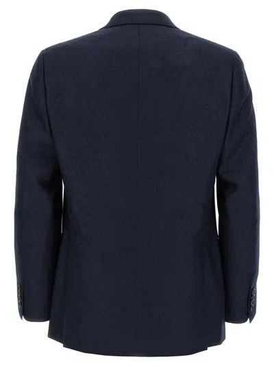 Brioni Lipari Dress In Blue