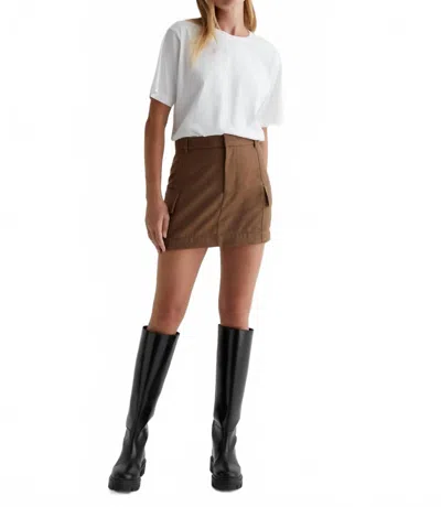 Ag Colombo Skirt In Umber In Brown