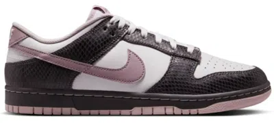 Nike Dunk Low Se Medium Ash Violet Snakeskin In White