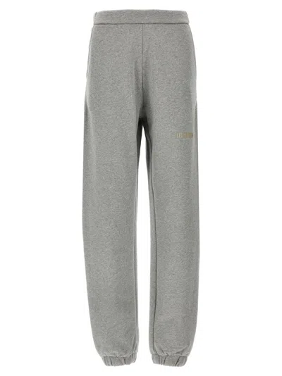 Attico Jogger Grey Cotton Pants