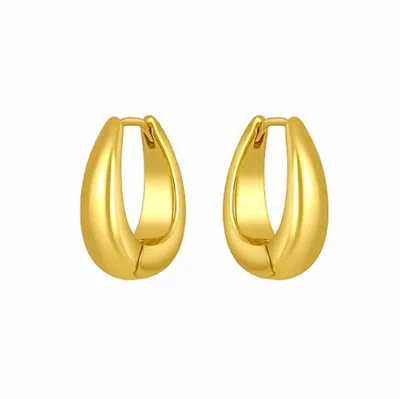 Fyb Jewelry Women's Lana Hoop Earings In Gold