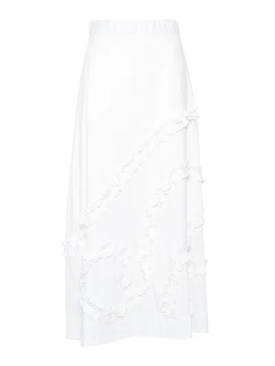 Clips Pleated Skirt