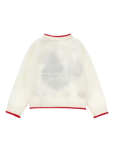 Monnalisa Minnie Sweater In Neutral
