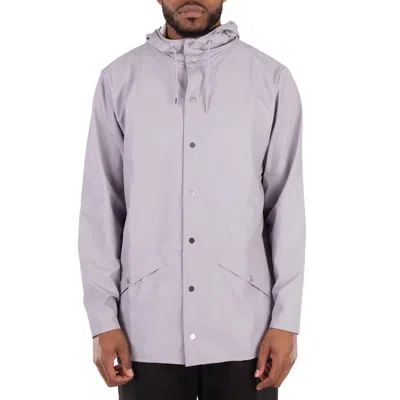 Rains Flint Waterproof Hooded Rain Jacket In Purple