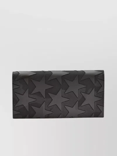 Valentino Rectangular Embossed Star Pattern Purses & Cardholders