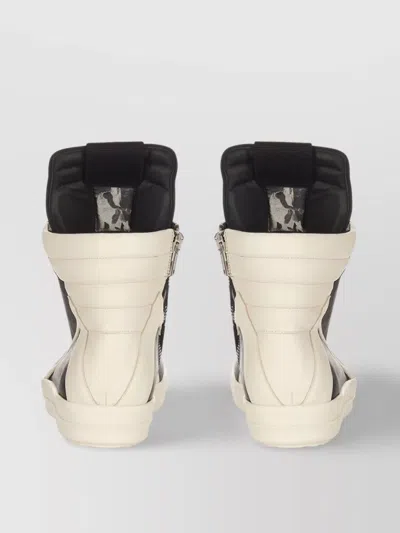 Rick Owens Geometric Panel High-top Sneakers