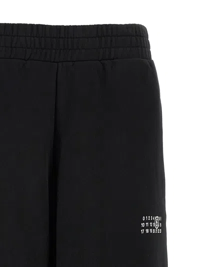 Mm6 Maison Margiela Mm6 By Maison Margiela Numeric Signature' Joggers In Black