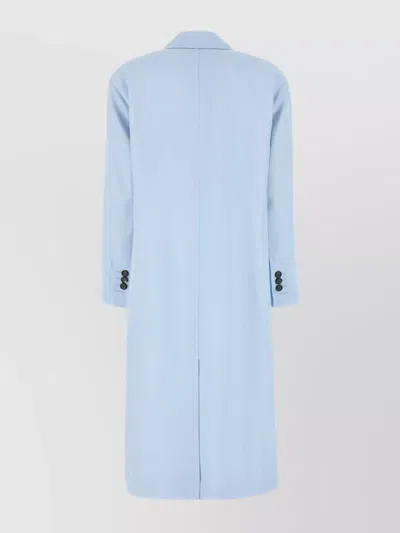 Bottega Veneta Viscose And Silk Twill Coat