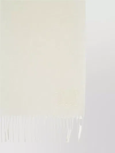 Max Mara 'wsdalia' Cashmere Scarf Fringe Detailing