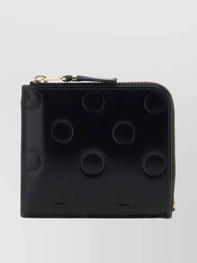 Comme Des Garçons Raised Polka Dot Pattern Wallet