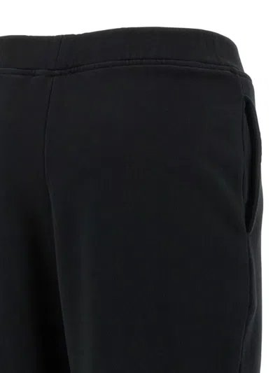 Rotate Birger Christensen Wide Leg Lace-up Joggers With Side Pockets In Black