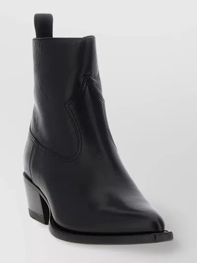 Golden Goose 'debbie' Block Heel Ankle Boots
