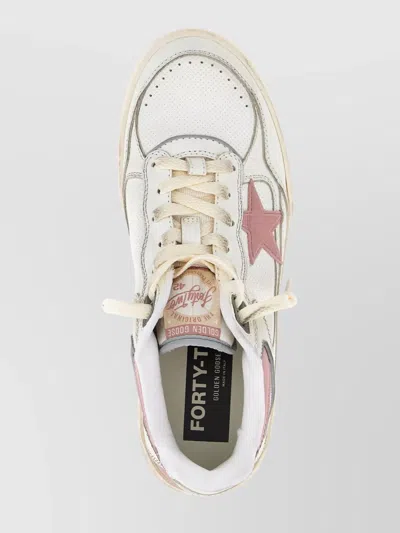 Golden Goose Womens  Forty2 Branded Leather Low-top Trainers In Multi