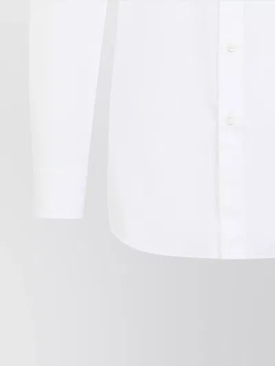 Brioni Linen Button-up Shirt In White