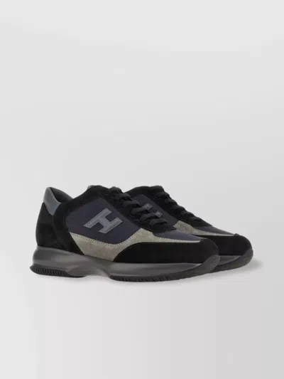 Hogan Interactive Sneakers With Suede And Smooth Leather