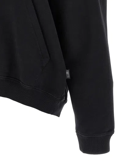 Mm6 Maison Margiela Mm6 By Maison Margiela Off-the-shoulder Cotton Sweatshirt In Black