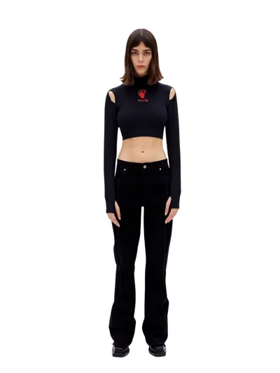Pcfg Store Long Sleeve Crop Top