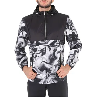 The Very Warm Hanover Printed Popover Jacket In Black