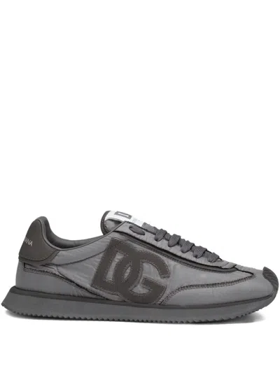 Dolce & Gabbana Cushion Nylon Sneakers Rubber Sole