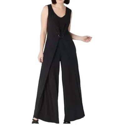 Gilli Tank Top Wide Leg Jumpsuit In Black