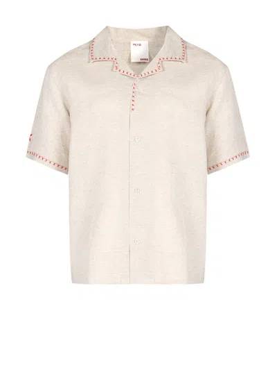 Pcfg Store Free Heaven Linen Shirt - Fog