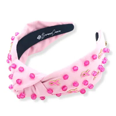 Brianna Cannon Women's Breast Cancer Awareness Headband In Pink
