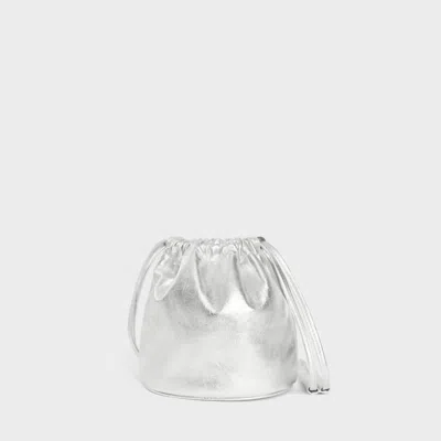 Lemiz Women's Allegro Bucket Bag In Silver