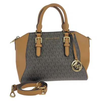 Pre-owned Michael Kors Leather Handbag Shoulder Bag ()