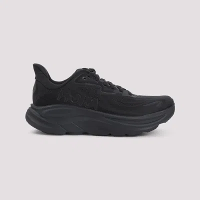 Hoka Clifton 10 Sneaker In Black