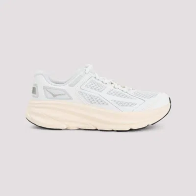 Hoka White Clifton Sneakers