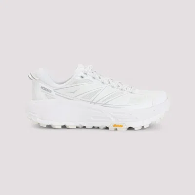Hoka Mafate Speed 2 Sneakers In White Fabric