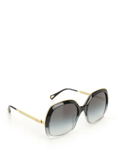 Chloé Square Sun Glasses Grey