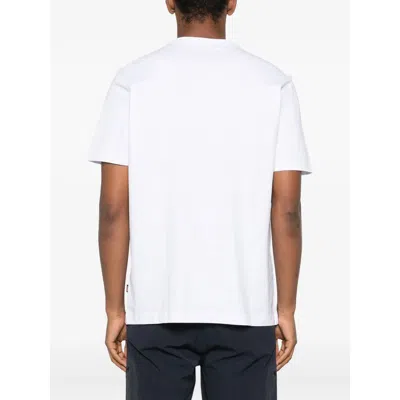 Hugo Boss Chest Print T-shirt In White