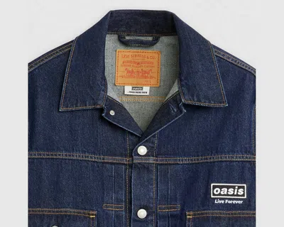 Levi's X Oasis Type Ii Trucker Jacket In Multi