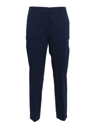Clips Straight-leg Tailored Pants In Blue