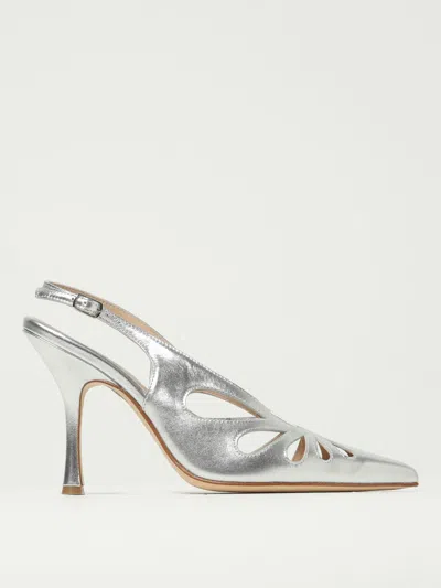 Anna F Pump . Woman Color Grey In Silver