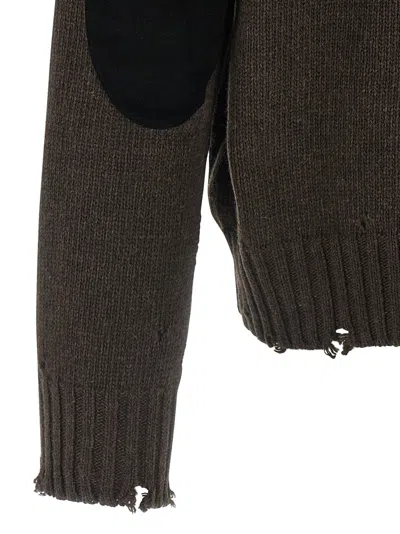 Mm6 Maison Margiela Colorblock Cardigan Color Block In Multi